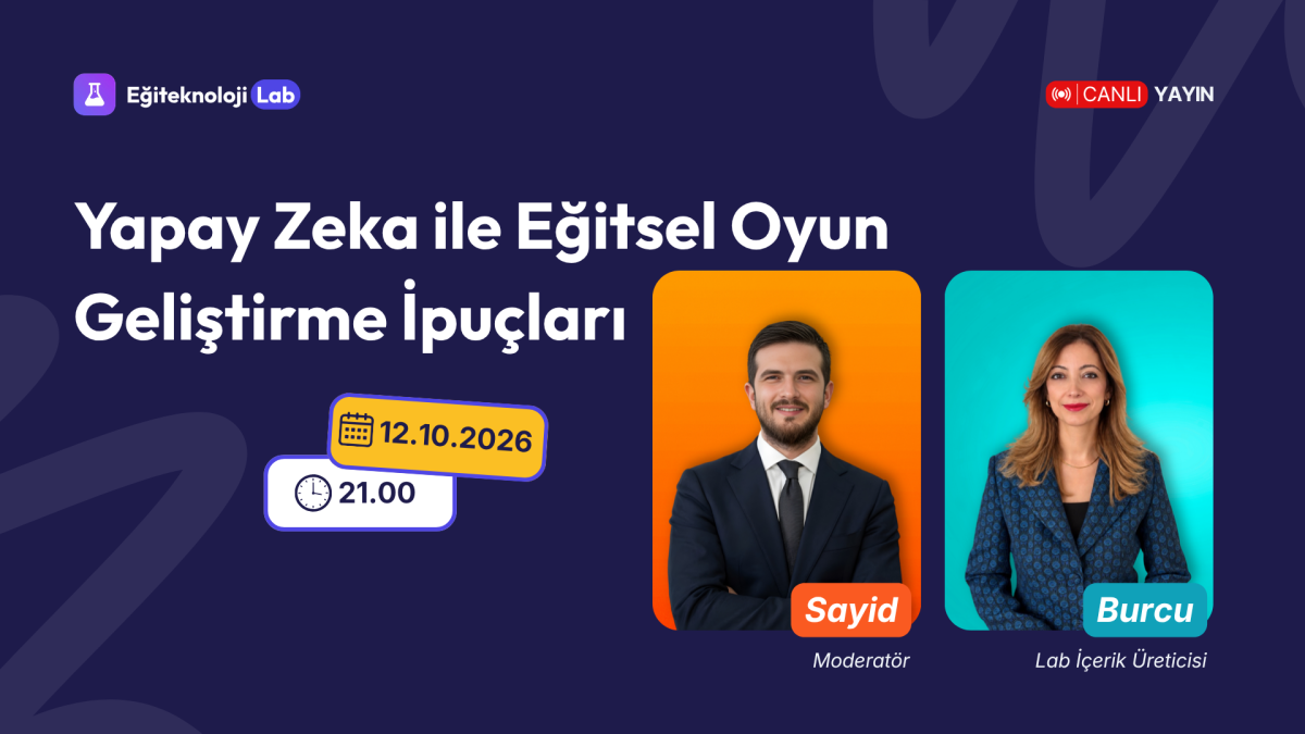 Yapay Zeka ile Eğitsel Oyun Geliştirme İpuçları