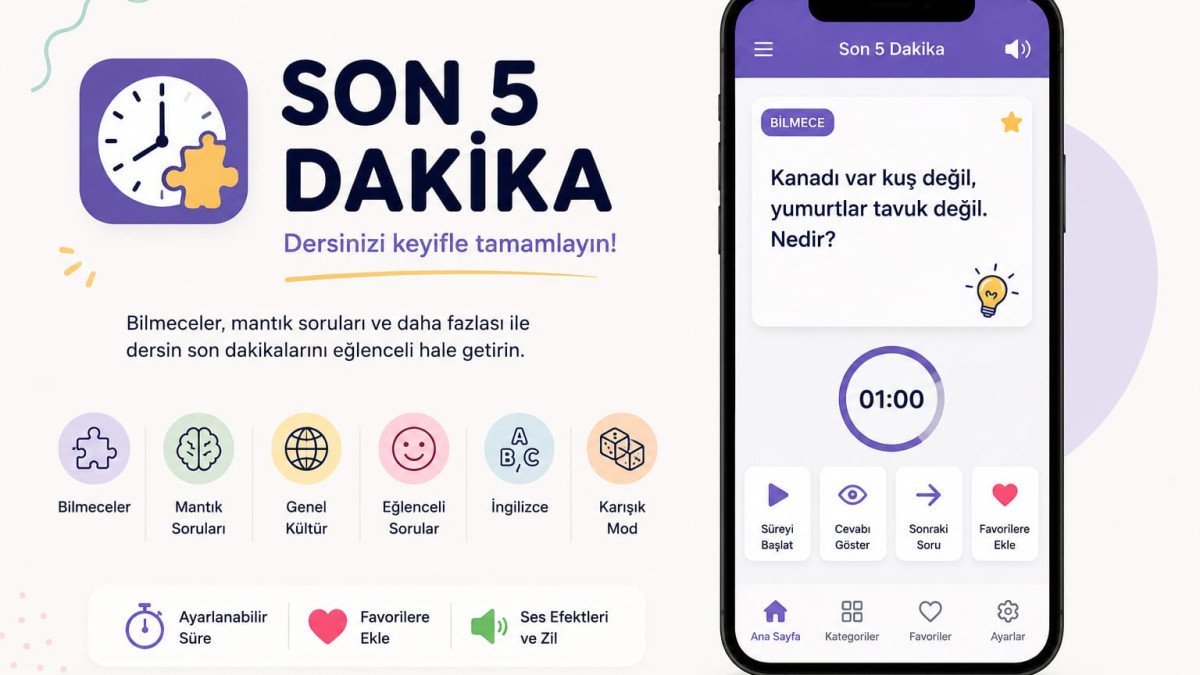 Son 5 Dakika !