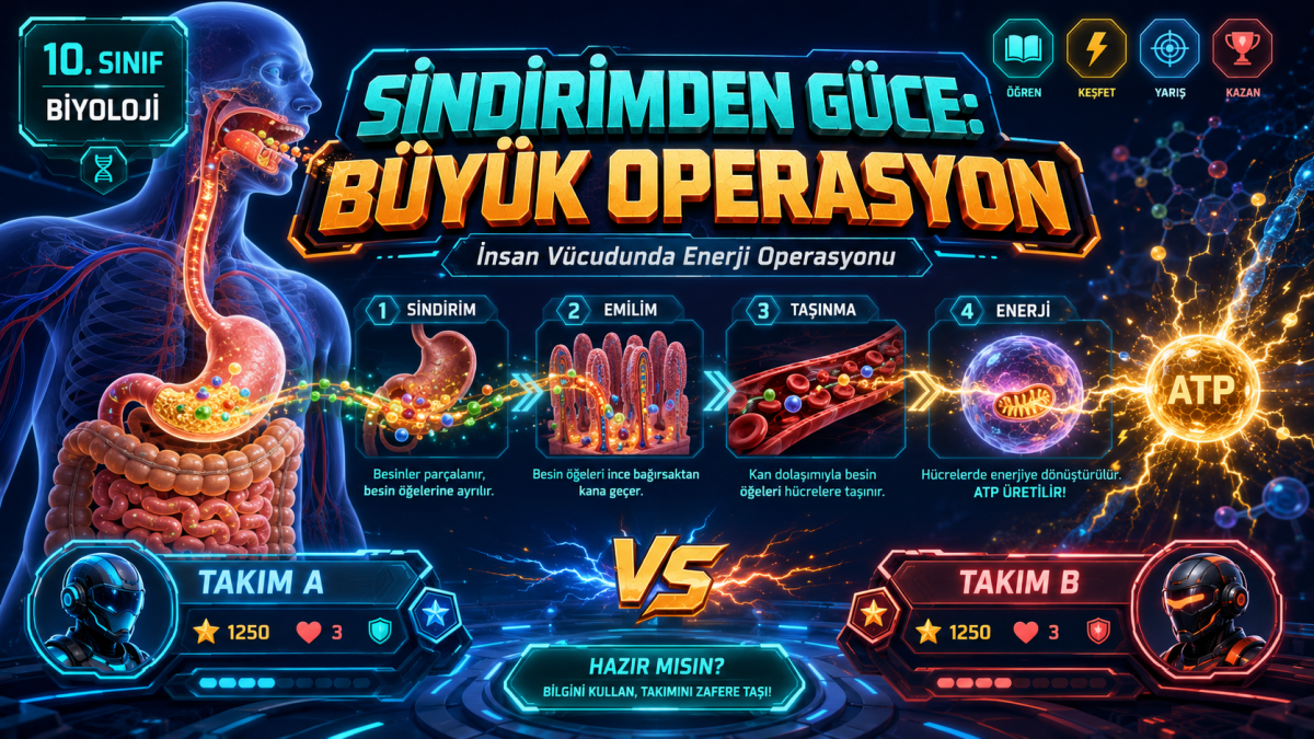 SİNDİRİMDEN GÜCE BÜYÜK OPERASYON