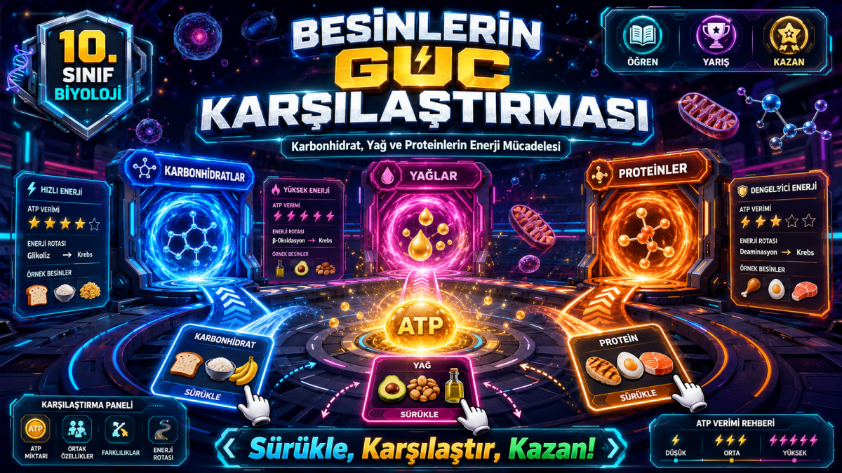 BESİNLERİN GÜÇ KARŞILAŞTIRMASI