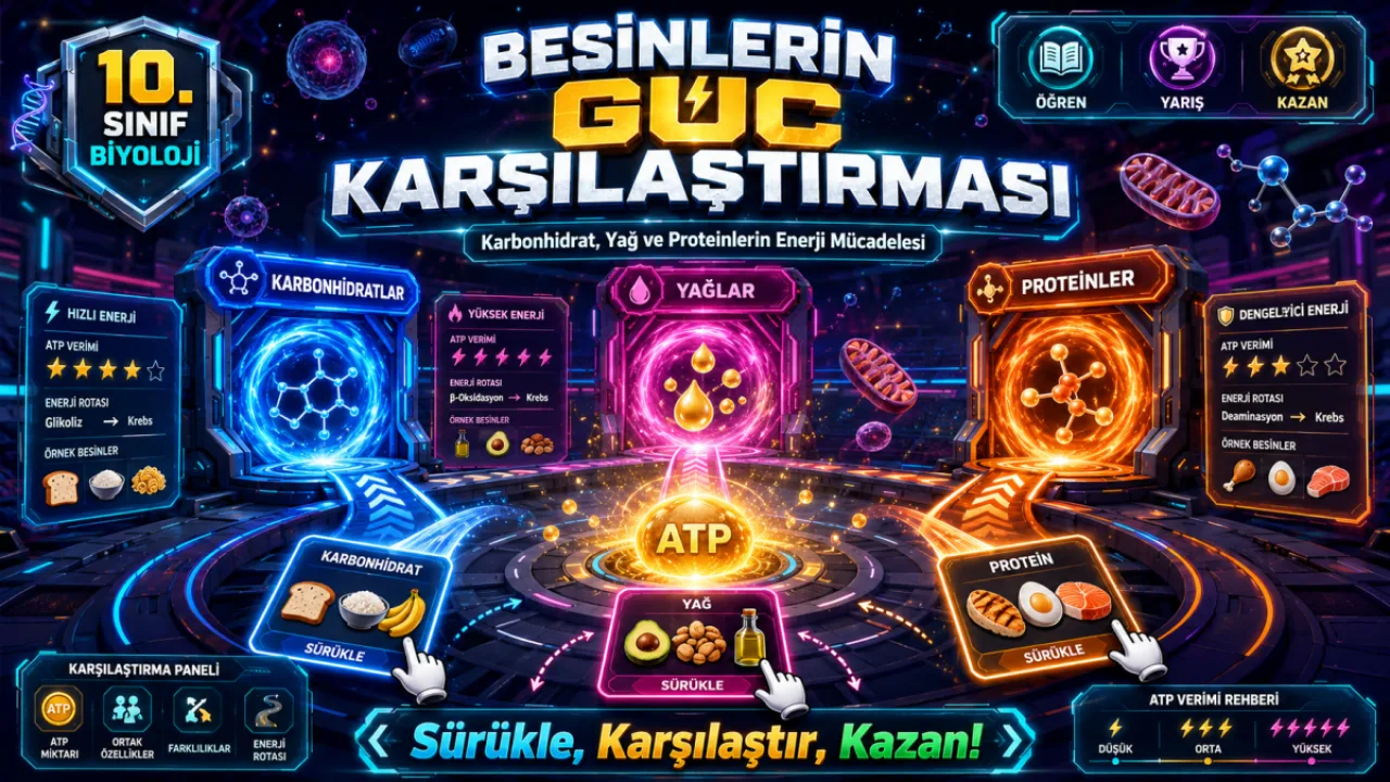 Besinlerin Güç Karşılaştırması