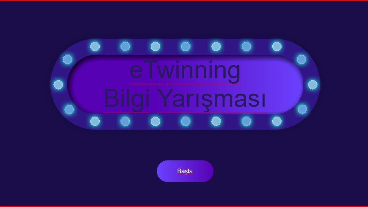 eTwinning Bilgi Yarışması