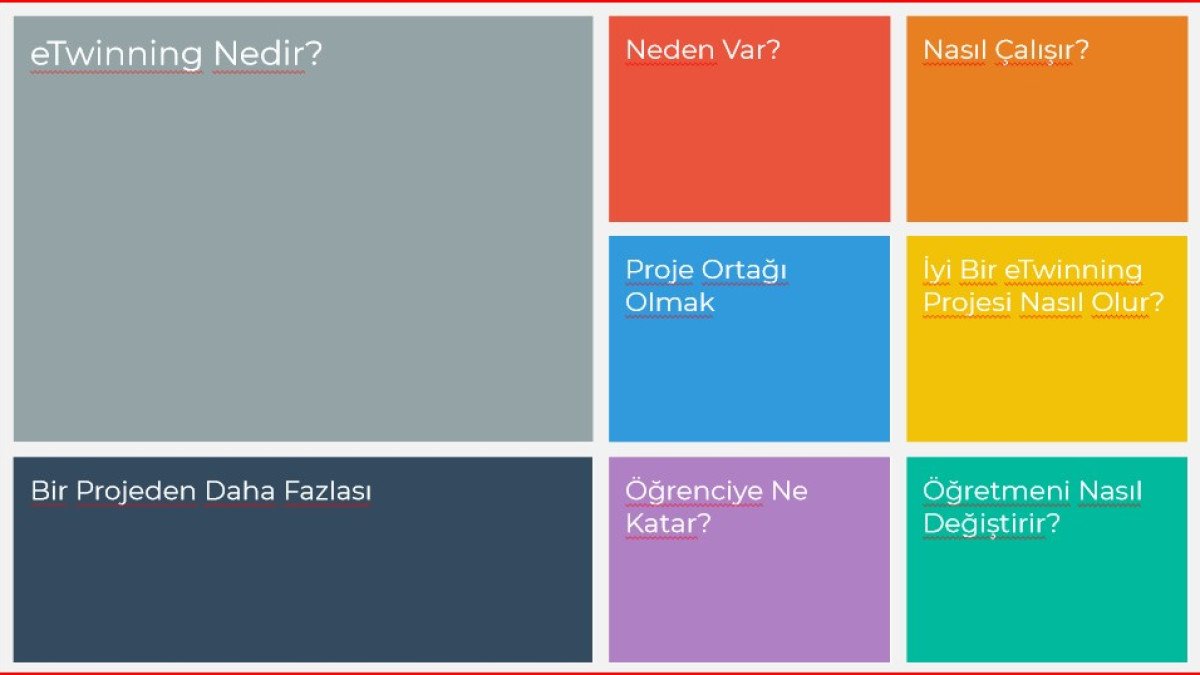 Bir Bakışta eTwinning