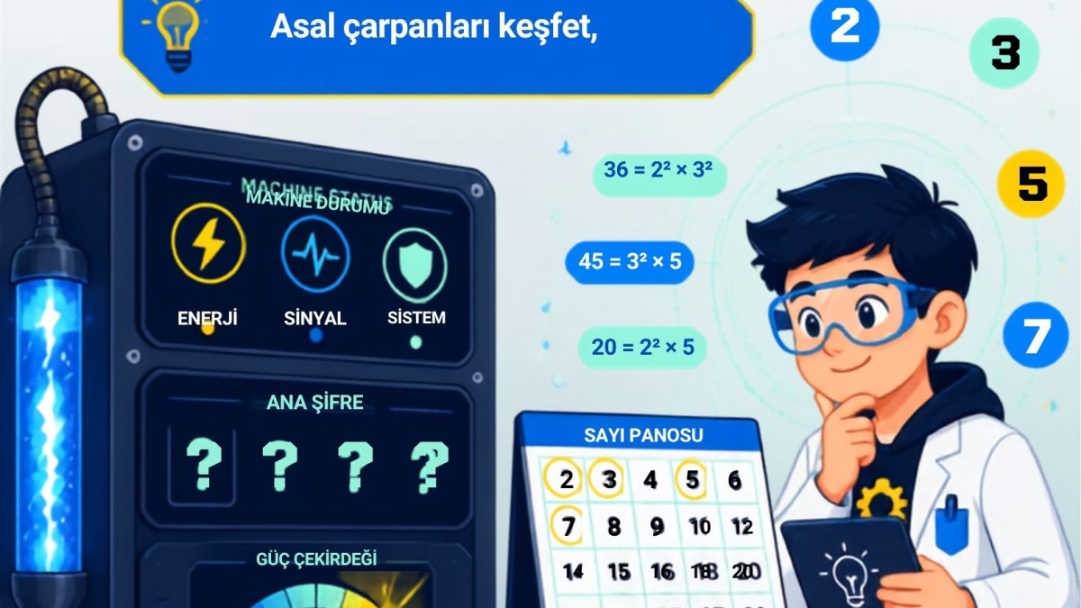 Havalı Mucit: Şifreli Makine İle Asal Çarpanlar Ayırma