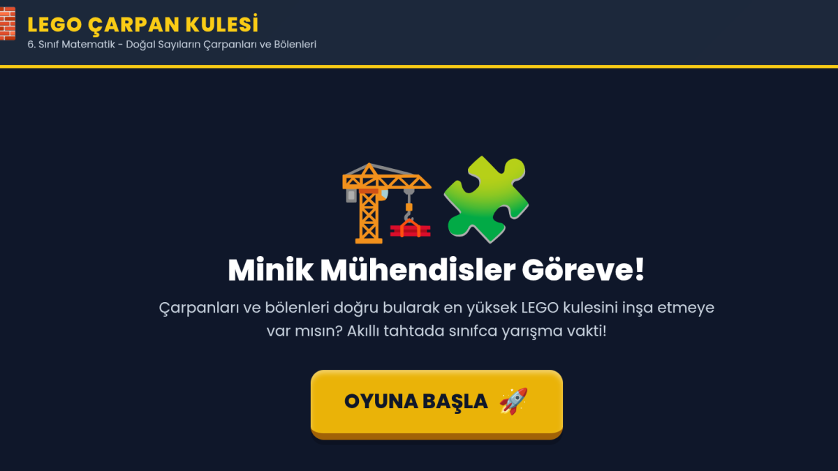 6.sinif Çarpanlar ve Katlar Giriş