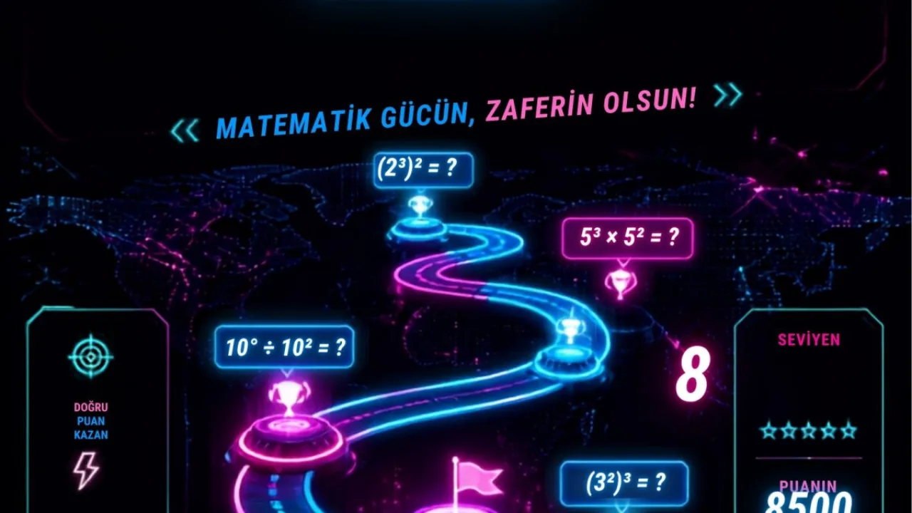 Siber Ağ : Üslü Sayılar İle İşlemler