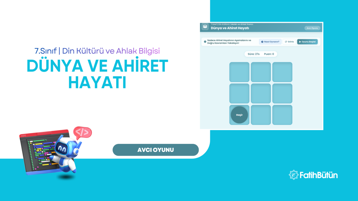 Dünya ve Ahiret Hayatı