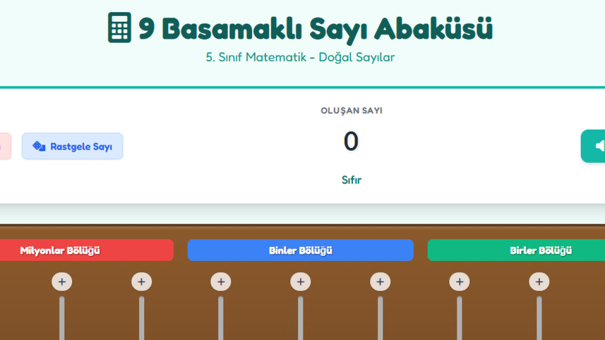 Sayı Abaküsü