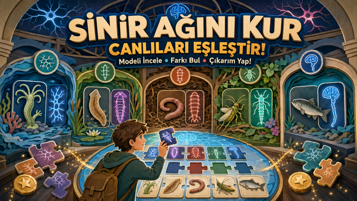Sinir Ağını Kur: Canlıları Eşleştir.
