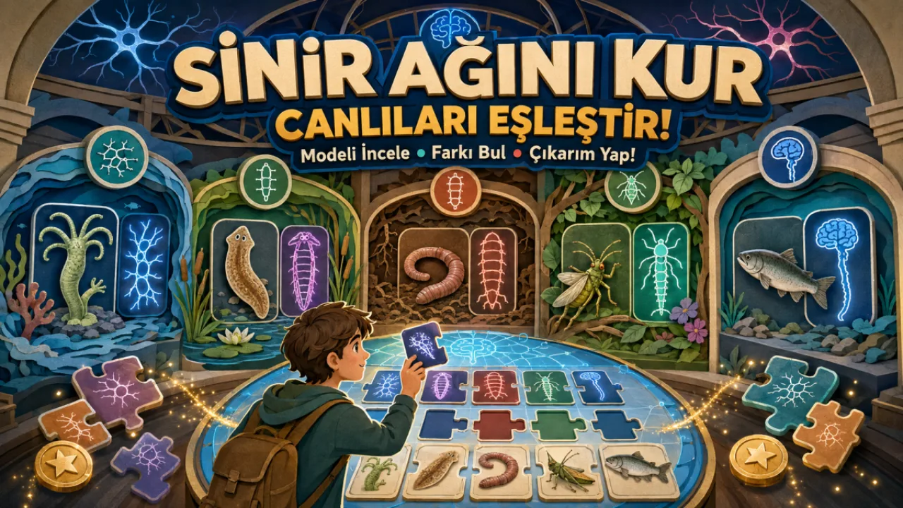 Sinir Ağını Kur: Canlıları Eşleştir.