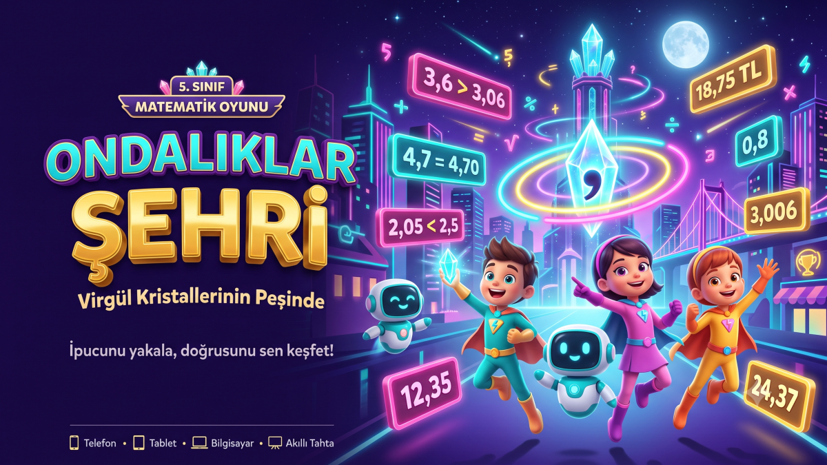 Ondalıklar Şehri – Virgül Kristallerinin Peşinde
