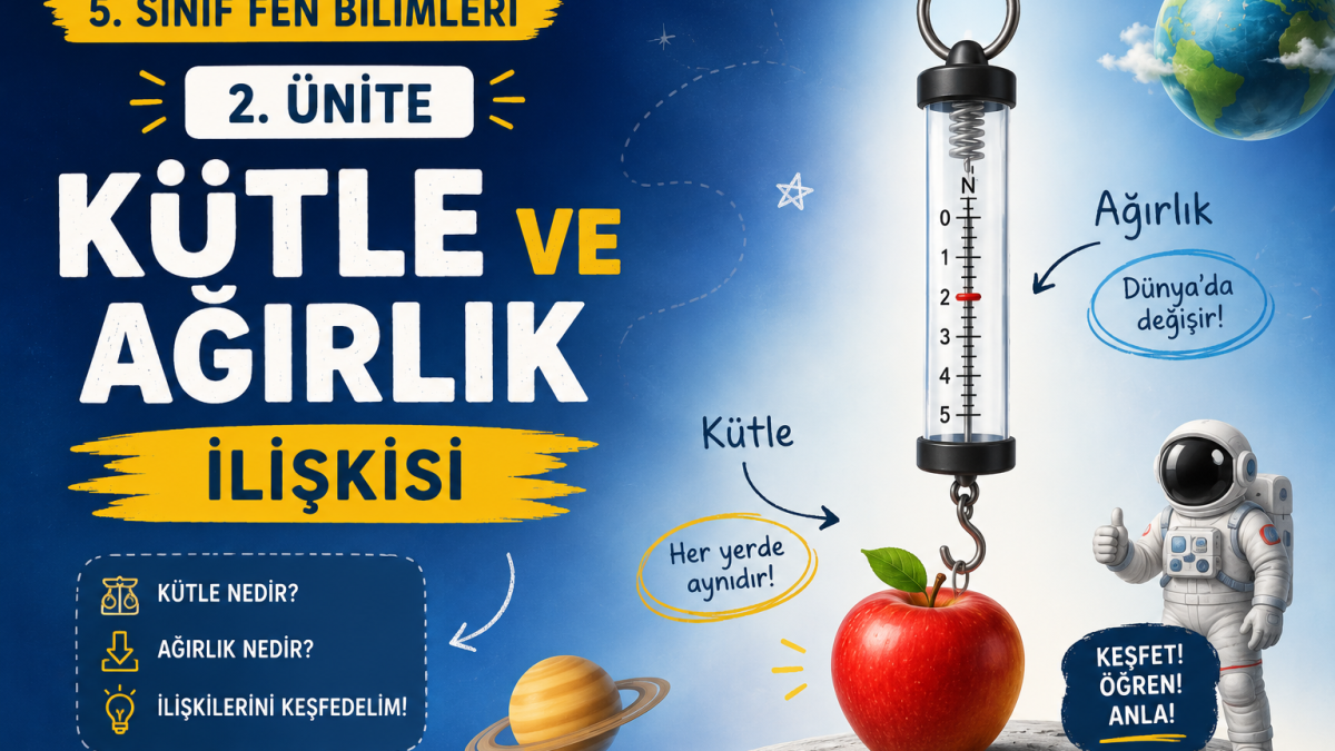 Kütle Ve Ağırlığı Kıyaslayalım