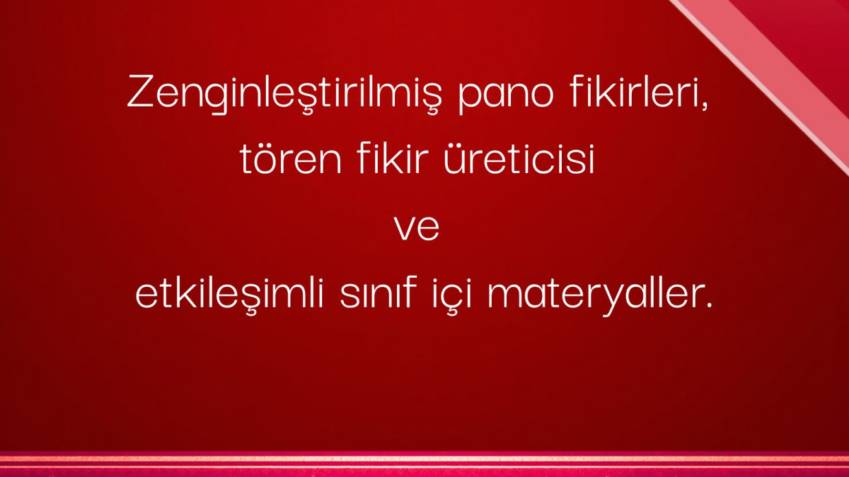 29 Ekim Cumhuriyet Bayramı - Fikir Ve İnteraktif Planlama Aracı