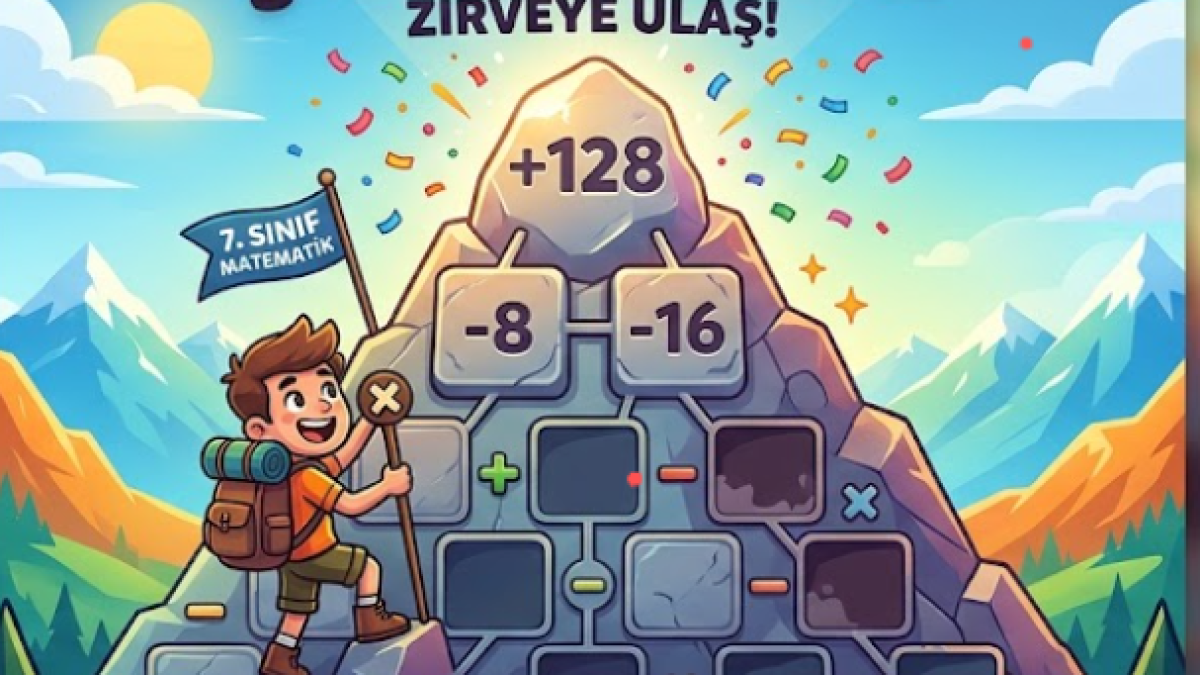 Çarpım Dağı -7.tam Sayılar