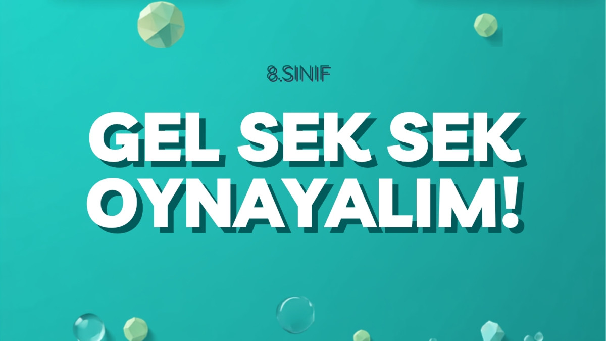 Gel Sek Sek Oynayalım! - Negatif Üslü Sayılar
