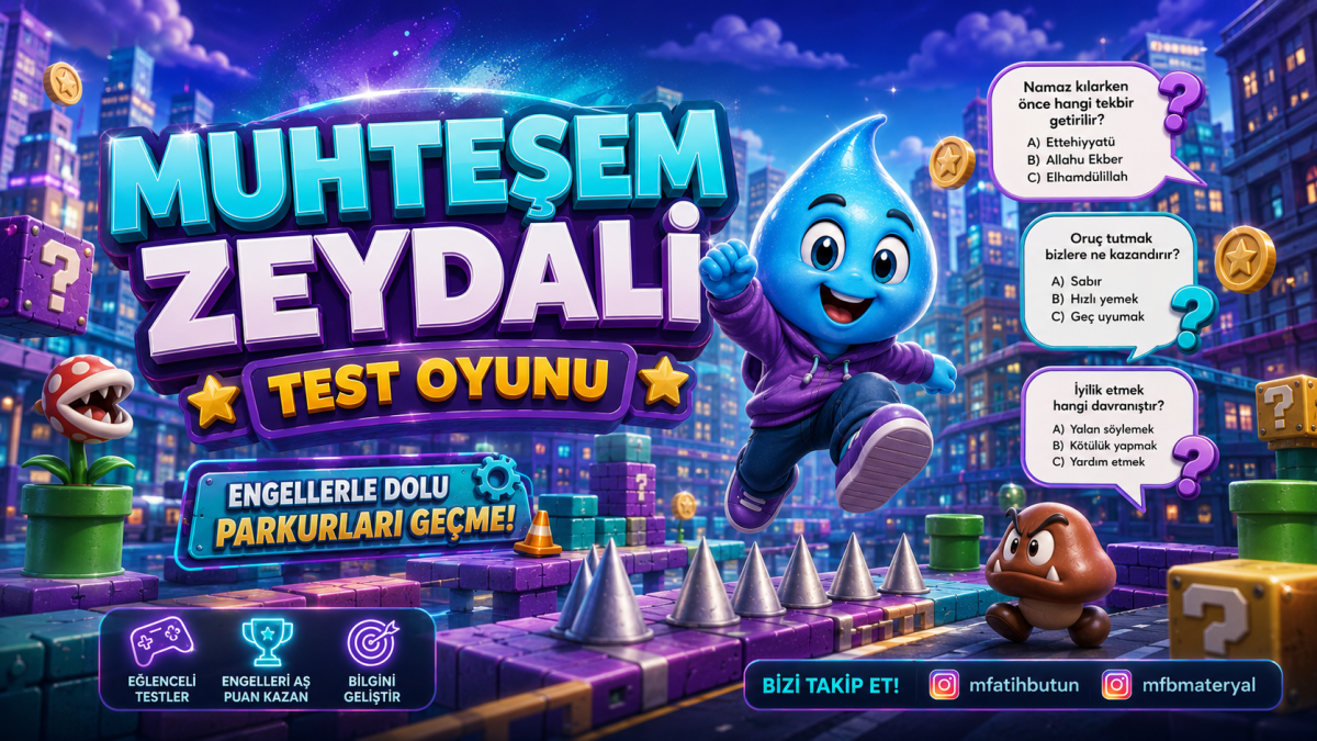 Muhteşem Zeydali Parkurlu Test Oyunu