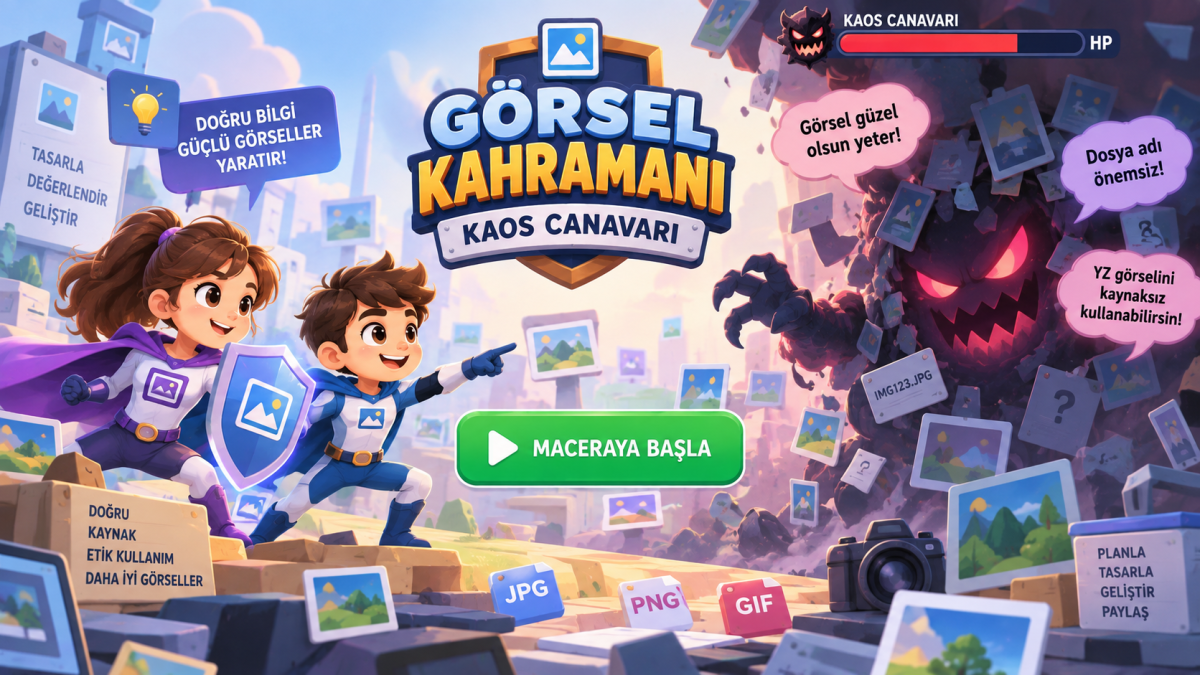 Bty 5.sınıf 9.kazanım-görsel Kahramanı: Kaos Canavarı