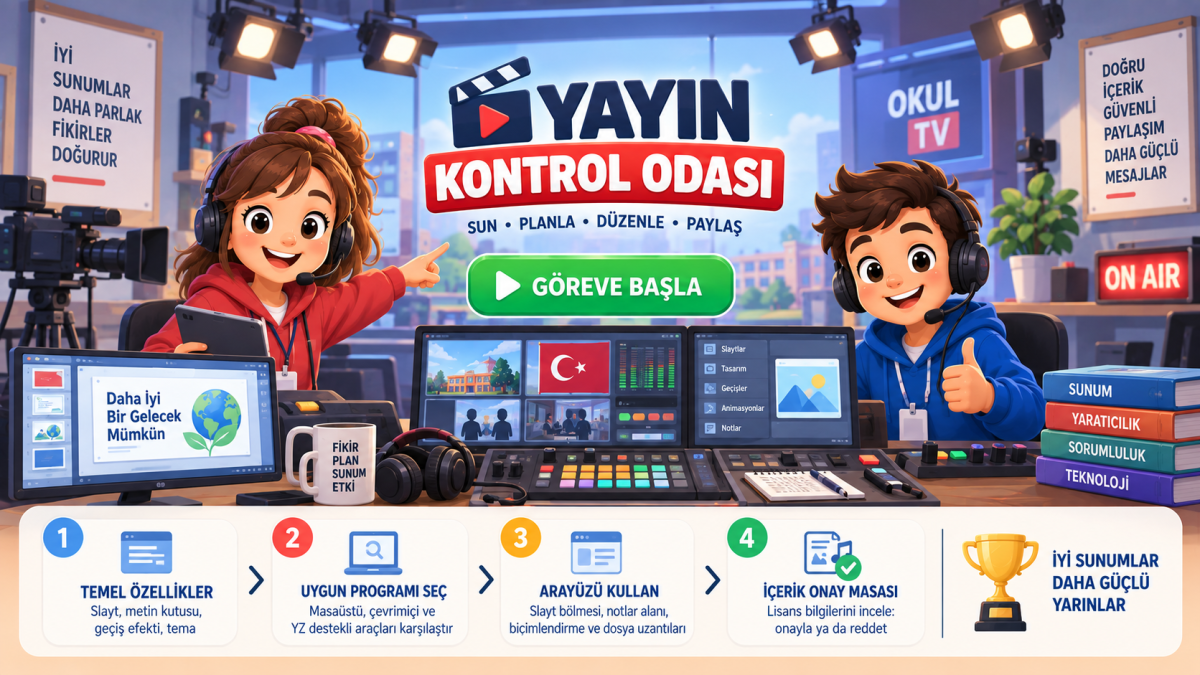 Bty 5.sınıf 12.kazanım-yayın Kontrol Odası