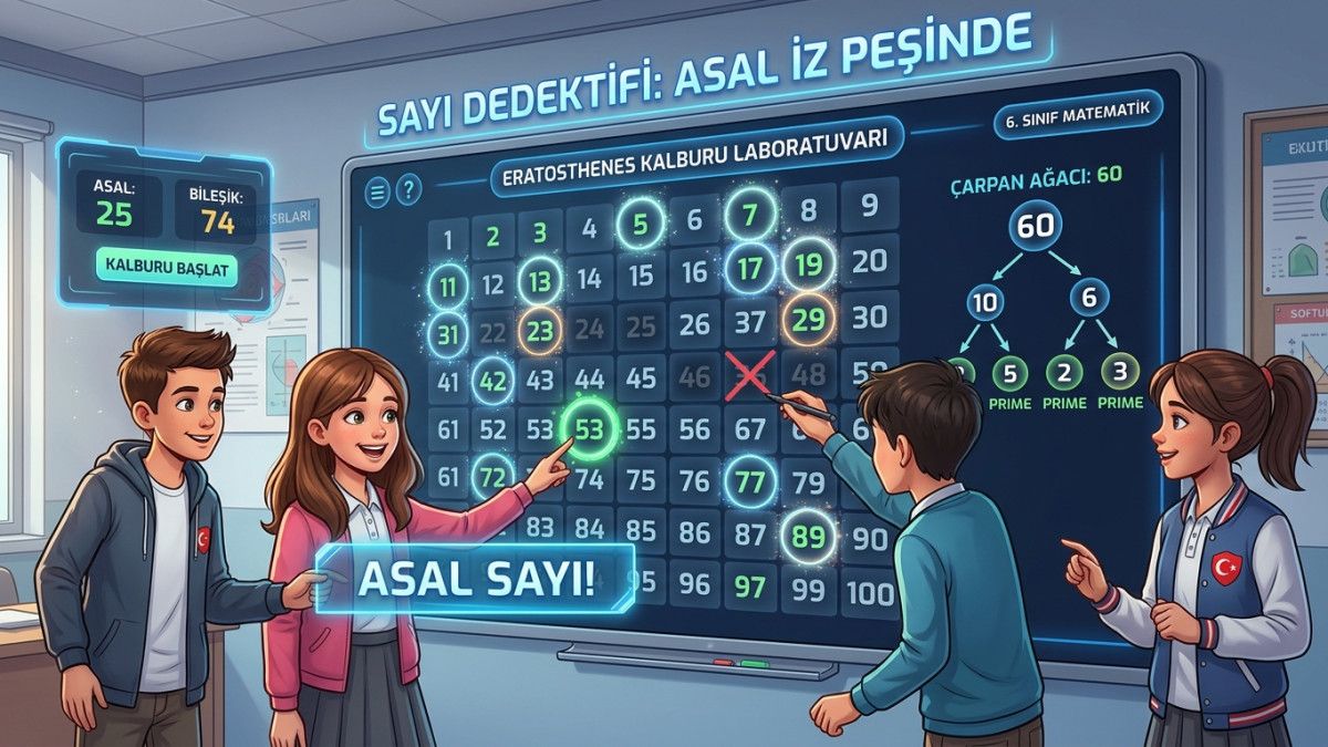 Sayı Dedektifi: Asal İz Peşinde