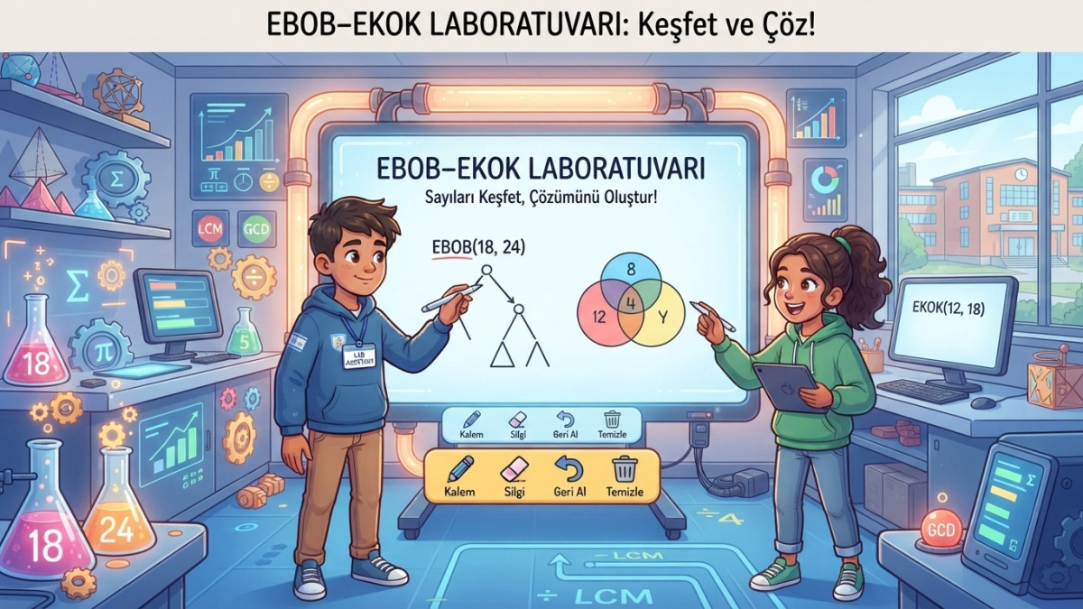 Ebob–ekok Laboratuvarı: Dijital Keşif Ve Problem İstasyonu