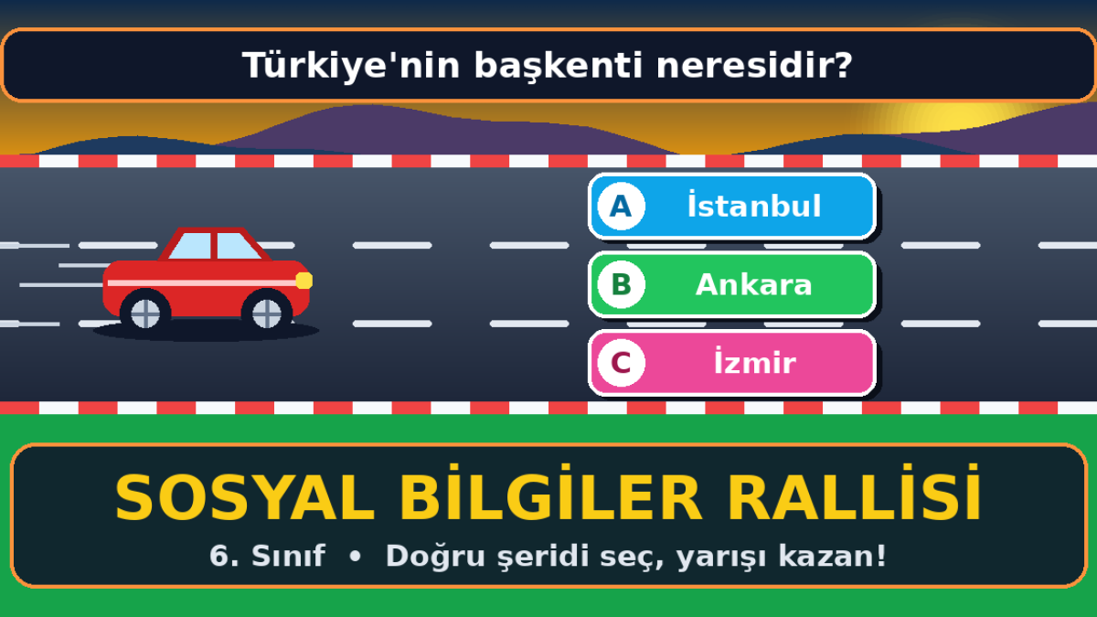 Sosyal Bilgiler Rallisi
