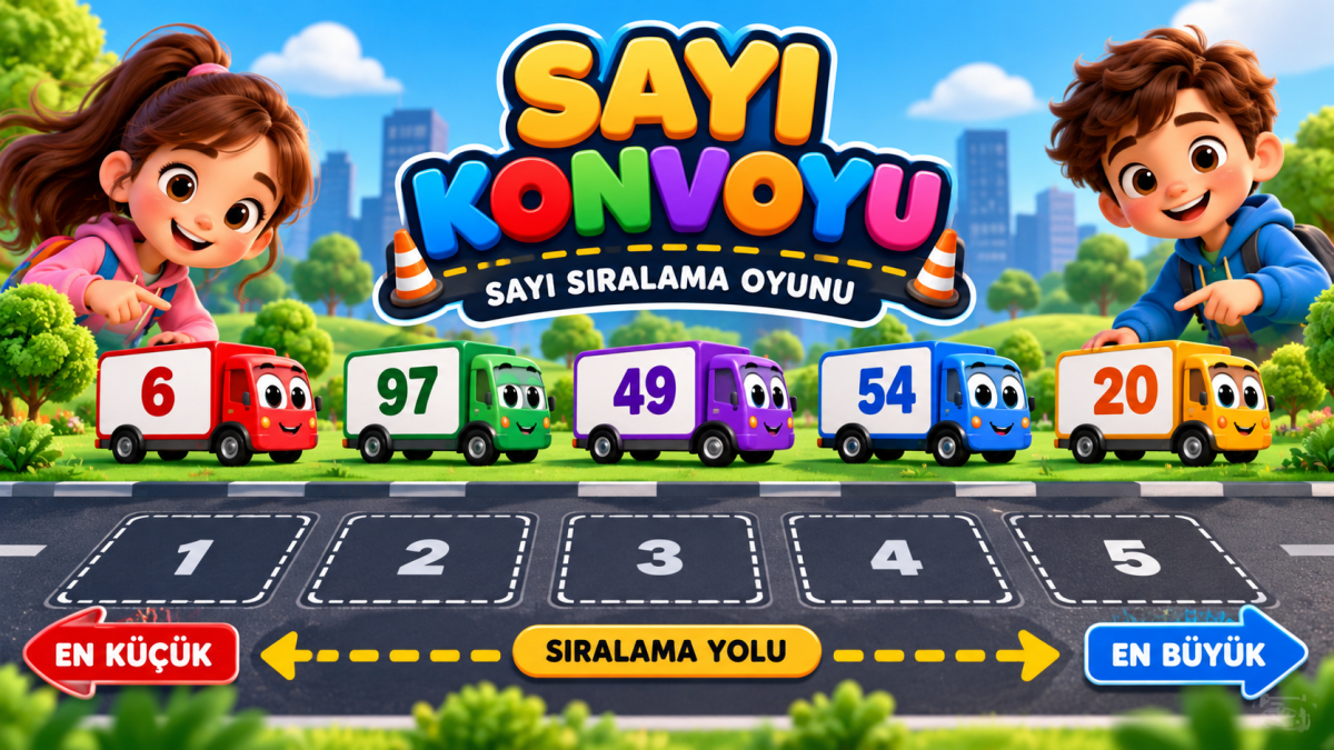 Sayı Konvoyu (doğal Sayıları Sıralama)