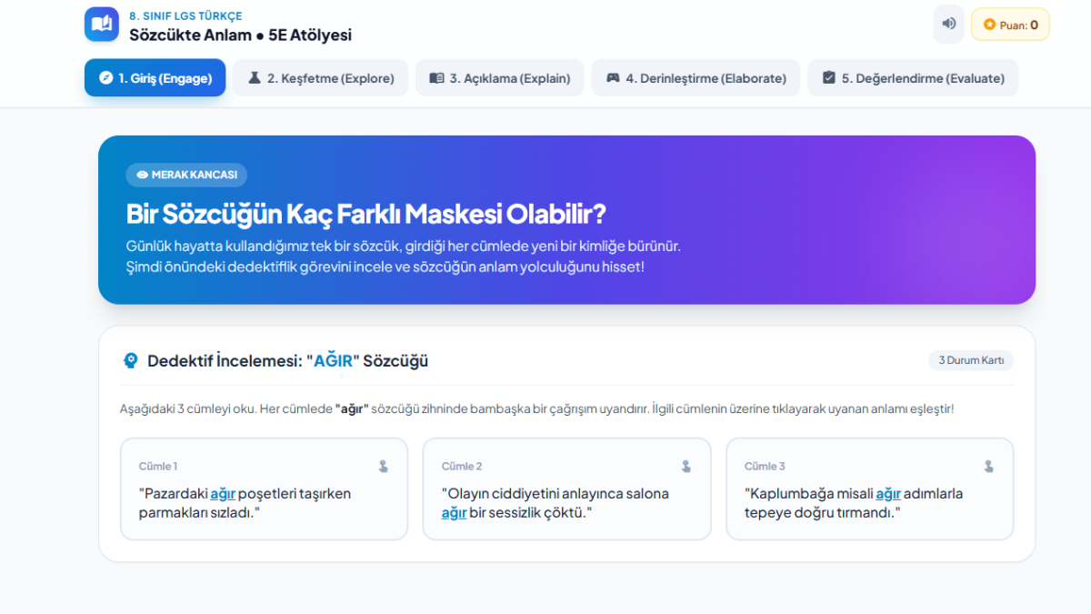 Sözcük Ve Sözcük Guruplarında Anlam İlişkileri