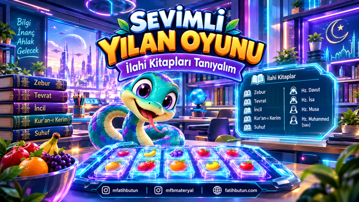 Sevimli Yılan İle İlahi Kitapları Tanıyalım