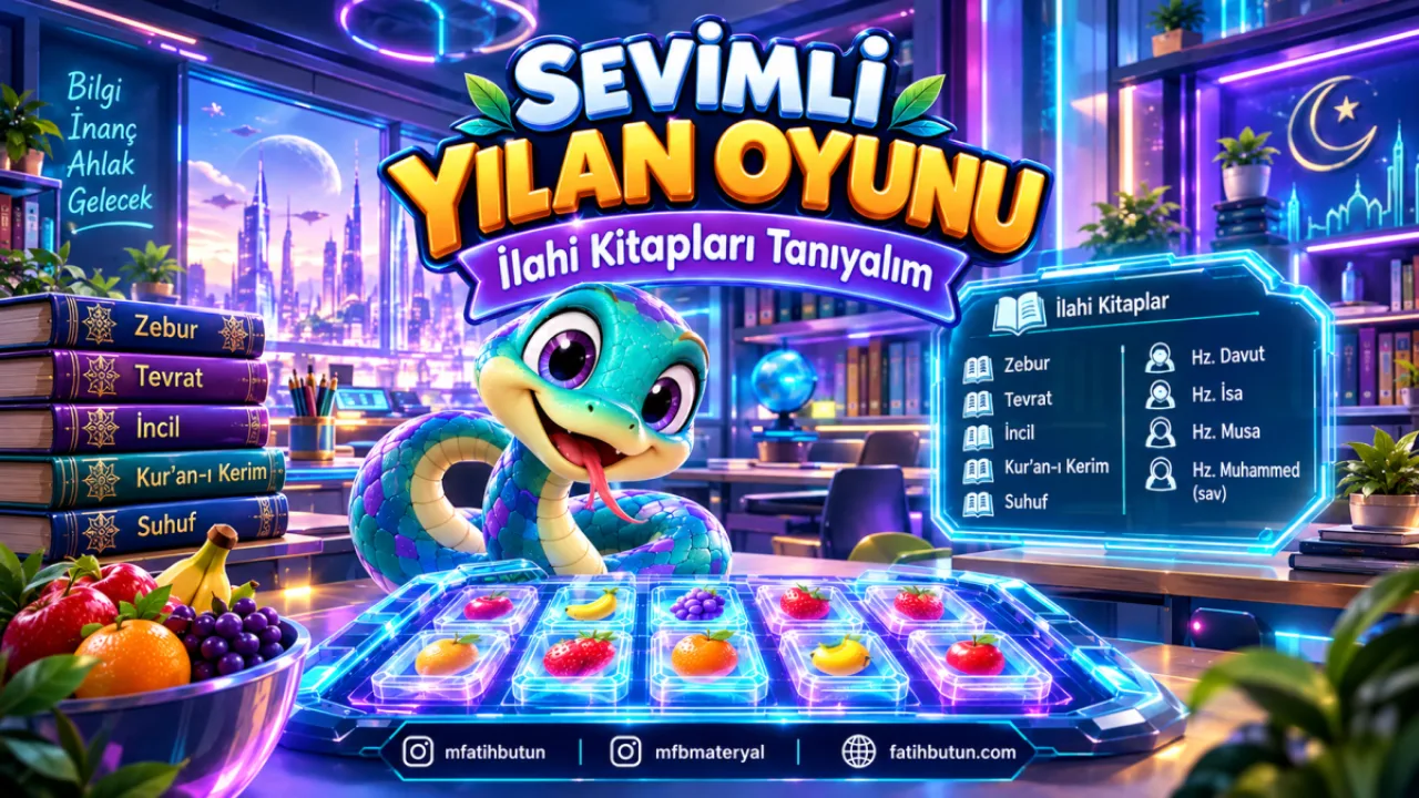 Sevimli Yılan İle İlahi Kitapları Tanıyalım
