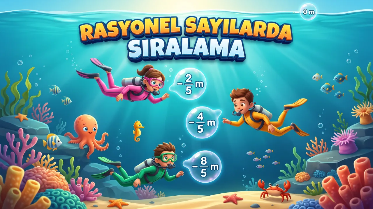 Matematik - Rasyonel Sayılarda Sıralama